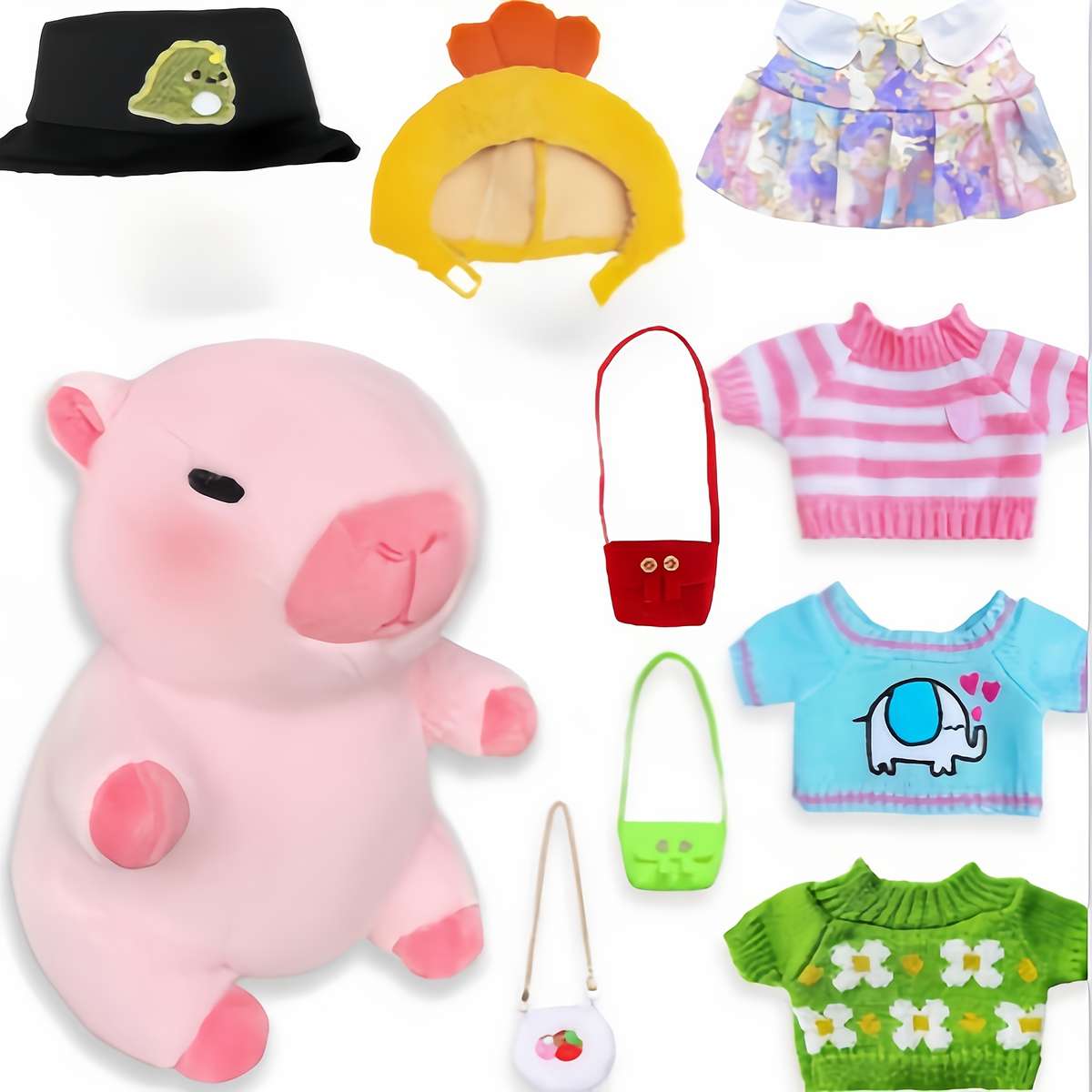 Plush Toys Color Pink