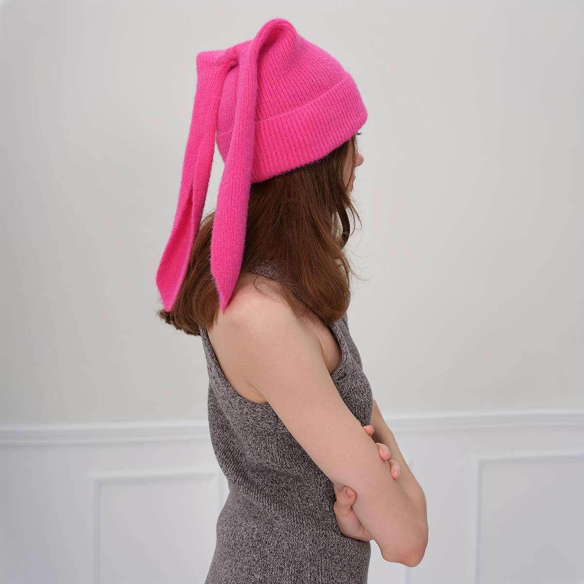 Winter Hat Items Light Pink