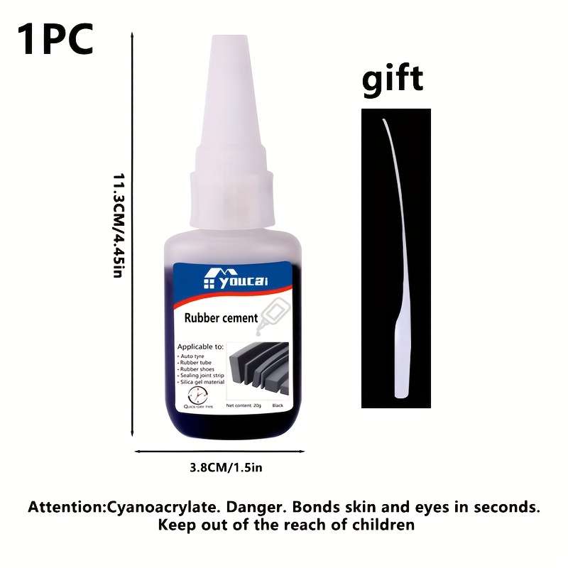 Precision Application Synthetic Polymer Weather Resistant 1Pc Rubber Adhesive