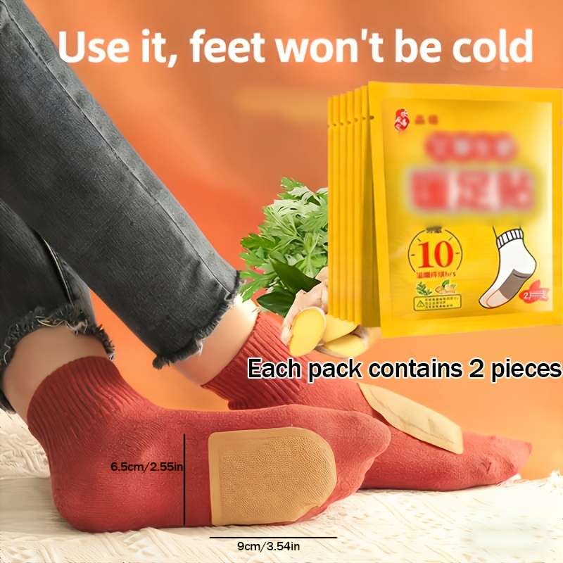 Premium 4 Packs Multifunctional Outdoor Heater Shoe Warmers Unisex Compac One 4
