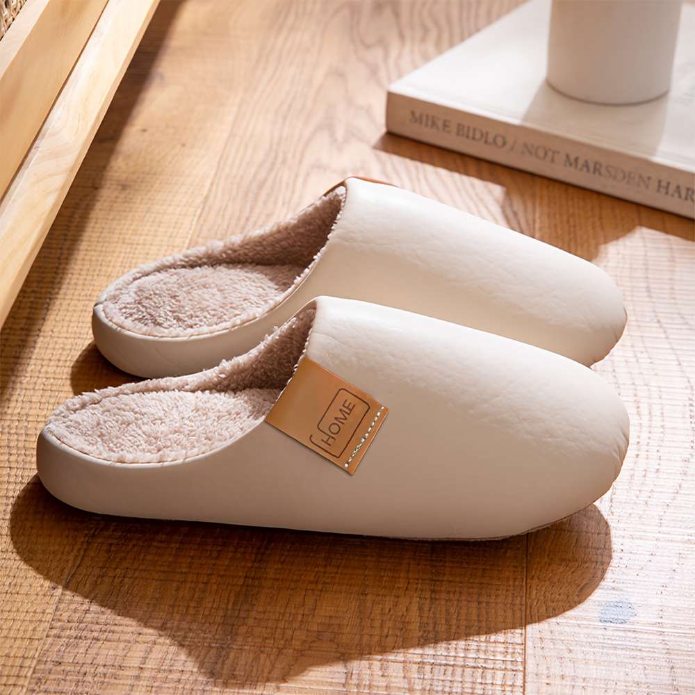 Cotton Slippers Color Rust Sizeuk 6.5-7
