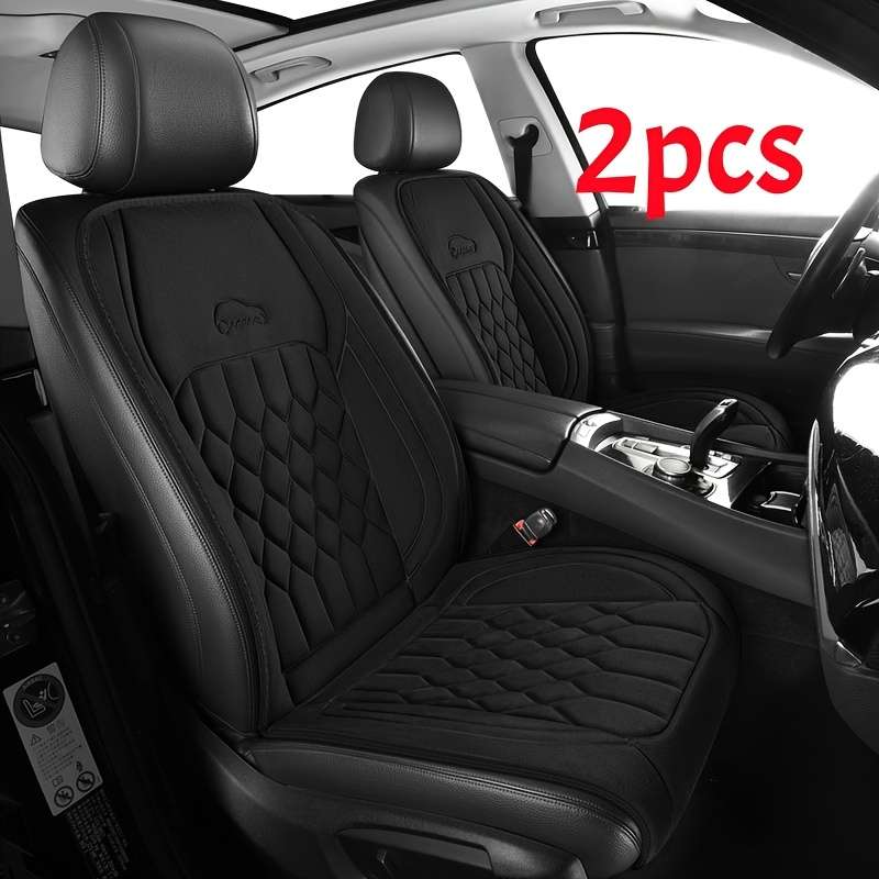 Car Seat Cushion 2Pcs Red