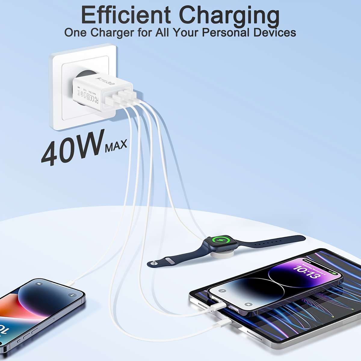 Charger Color Whiteitemscharger  Add  Cable