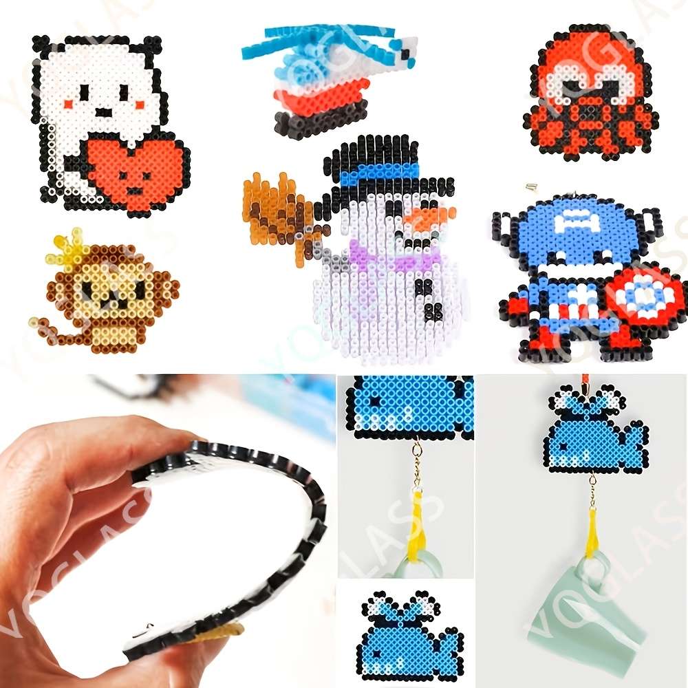 Perler Bead Set 96 Color Bean Paste 48000 Pieces
