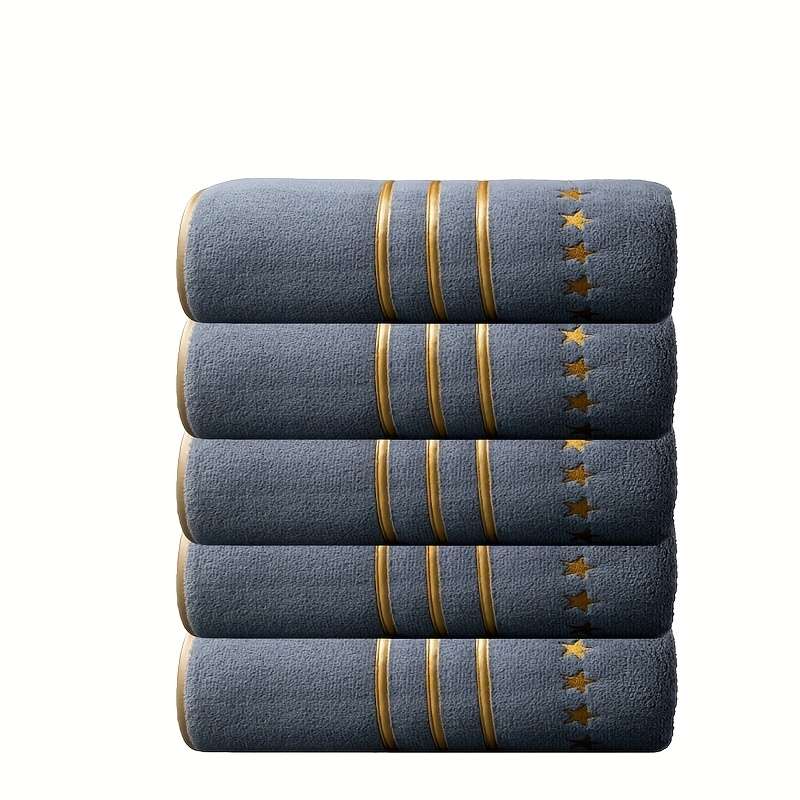Towel Color Polychrome Size5Pcs34*74Cm
