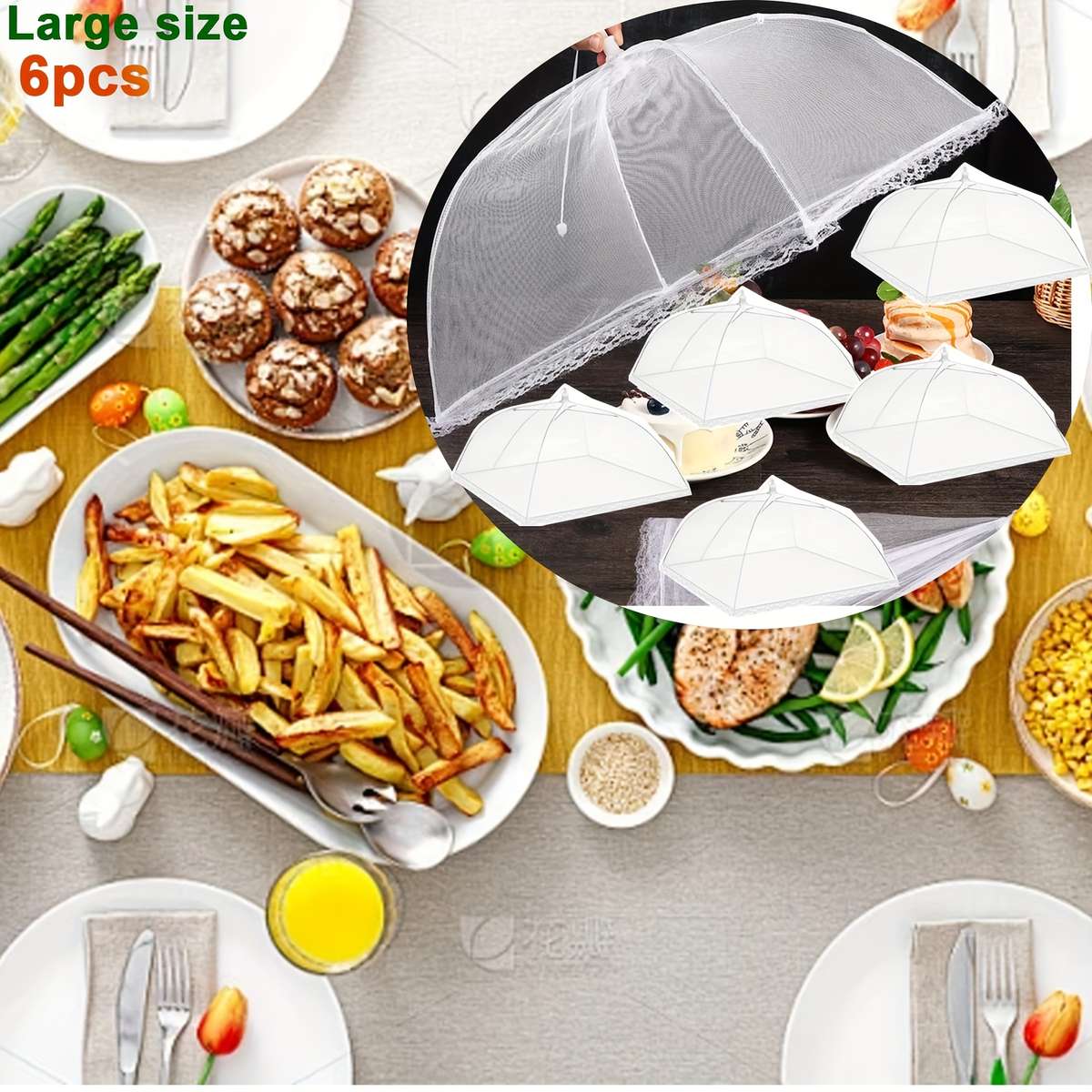Food Cover Model 3 Pcs Large