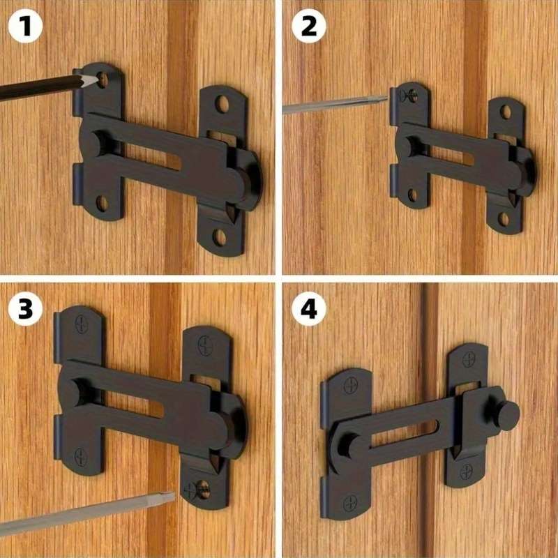 Lock Color Black 7X5Mm