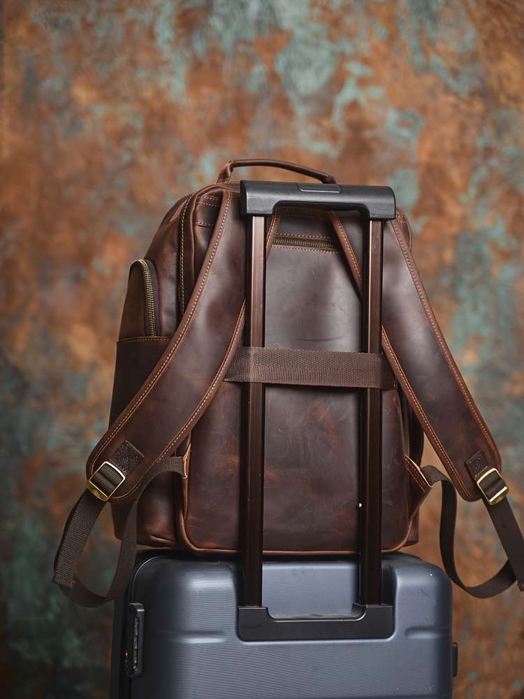 Men S Backpack Retro Coffee