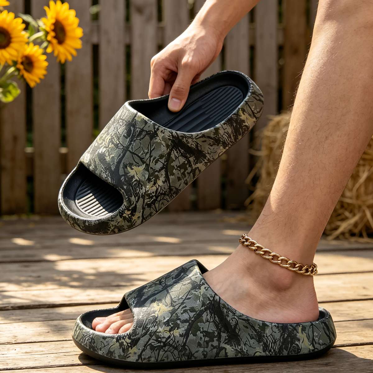 Sandals Color Black Shoe Blank 9787 Size Uk 8.5 9
