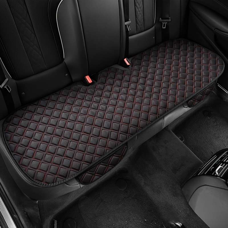 Mat Summer Breathable Square Seat Rear Cool All Cushion Texture Car Linen