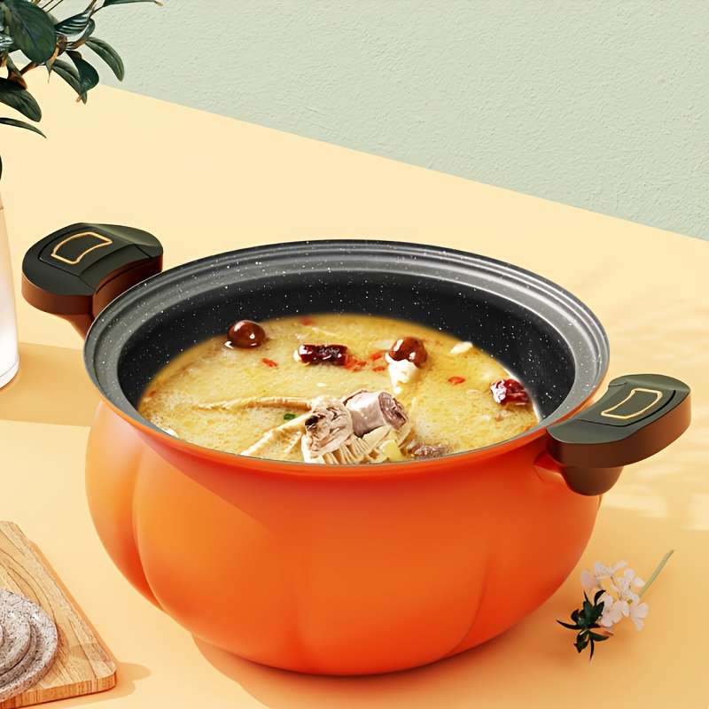 Luxury Liter Soup Pot With Large Capacity Dining Room 28Cm