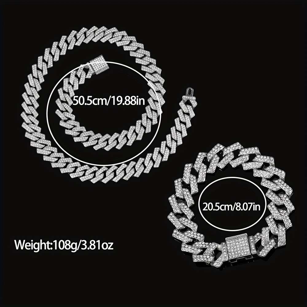 3Pcs Men Silvery Stainless Steel Watch Strap Fashionable Luxurious Mixed Silvery