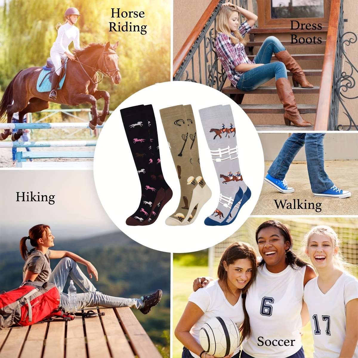 Women S Socks Color Mixed Colors3 Pairs Size Onesize
