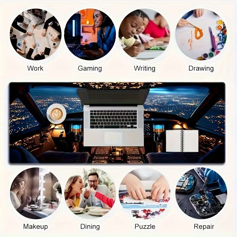 Mouse Pad Size 15.7*35.4Inches40Cm*90Cm Stylestyle1