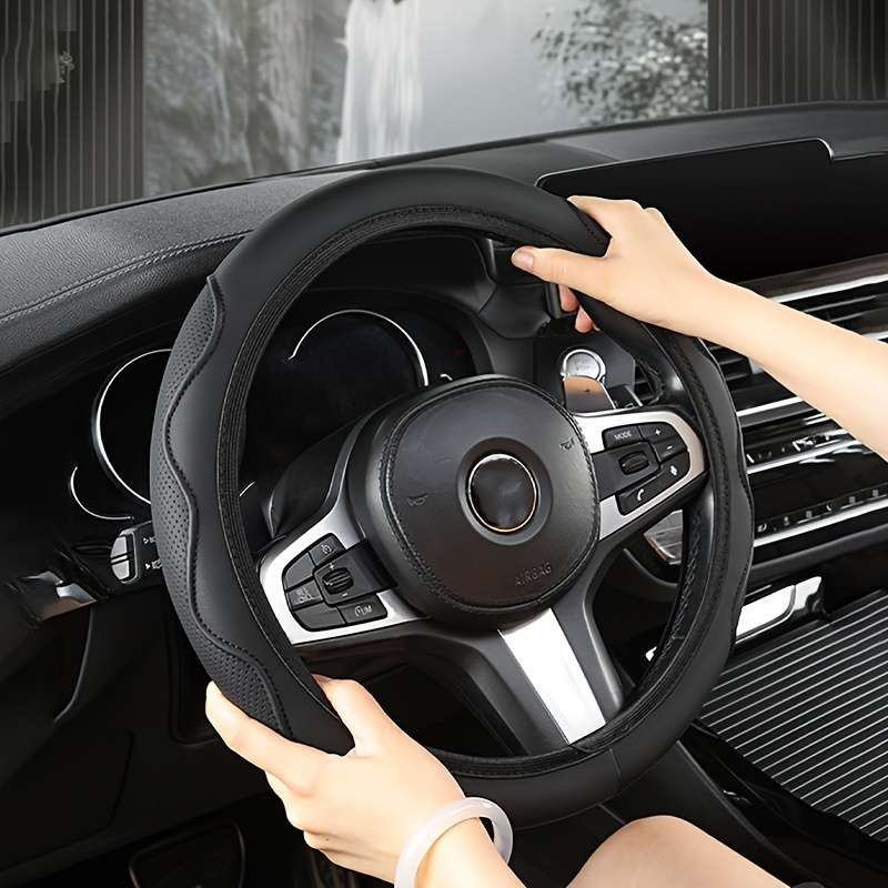 Car Steering Wheel Cover Red Quantity