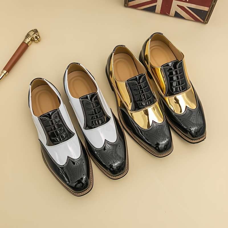 Mens Leather Shoes Color White Sizeuk 10