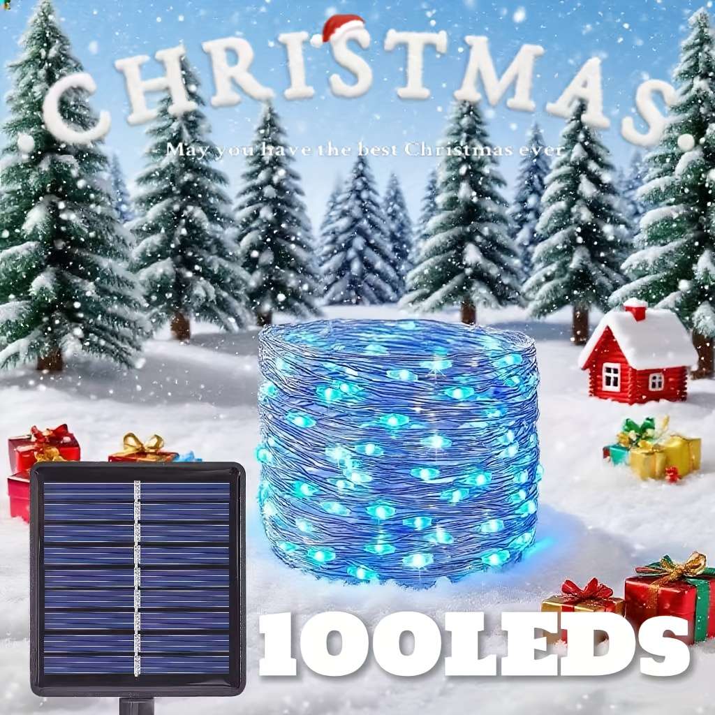 Christmas Lights White Size 50Leds 7M 23Ft