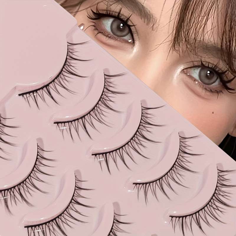 False Eyelashes Color Black 5