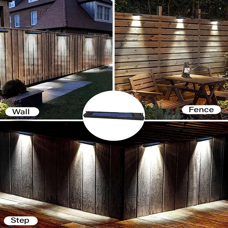 Solar Emergency Lights Items Cool White Quantity2Pcs
