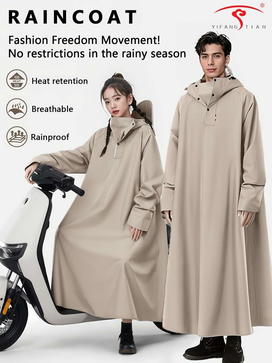 Raincoat Black Size Uk S