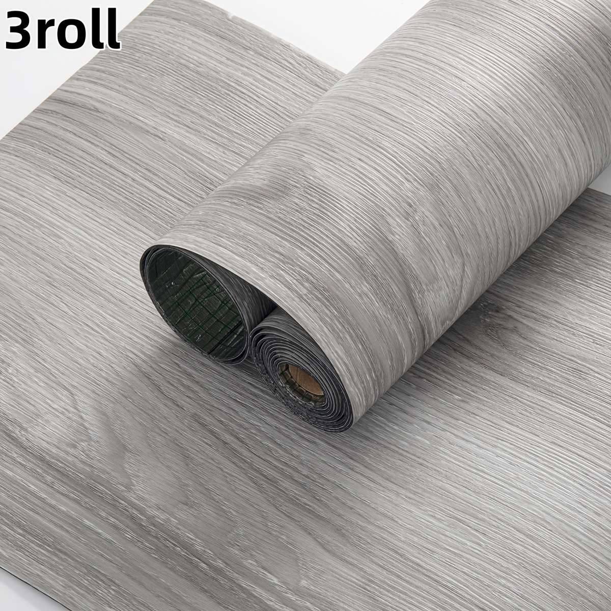 Self Adhesive Floor Stickers Medium Gray Oak 3Roll