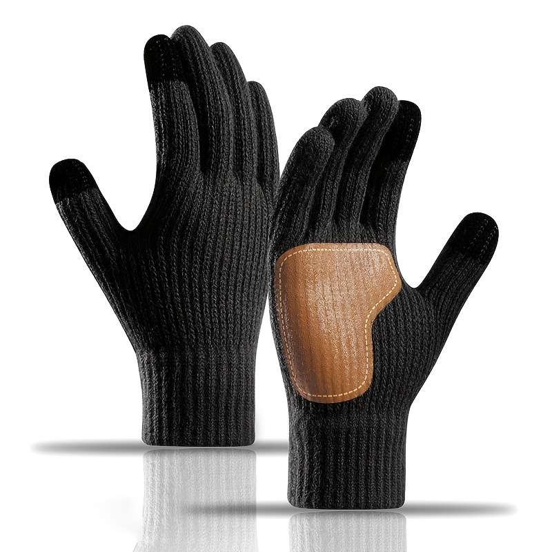 Winter Gloves Color Black