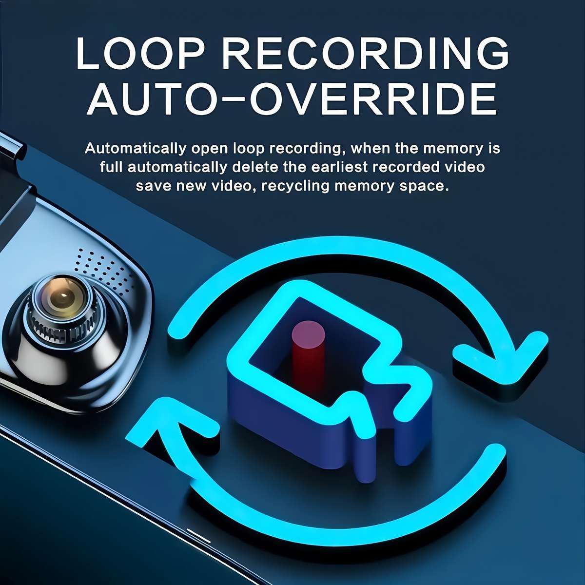 Dashcam Color Black