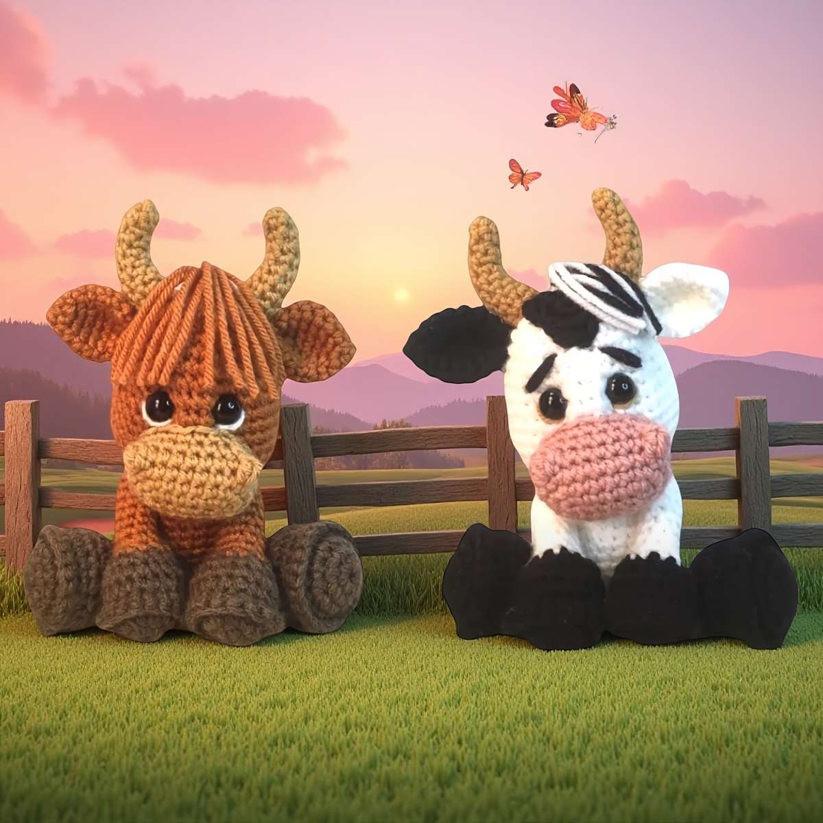 Plush Toyss Model FS046 Highland Cow