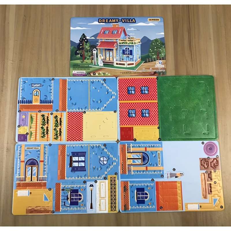 Building Toy Architectural Model Toy Set Model Zha23004