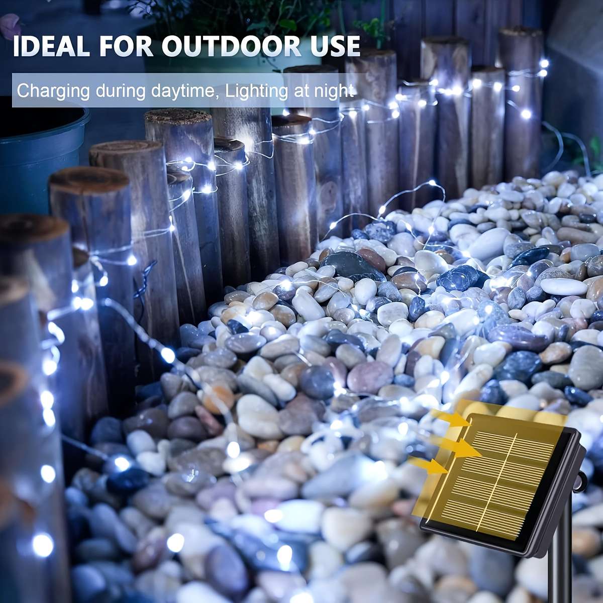 String Lights Color White Model7M 23Ft 50Led