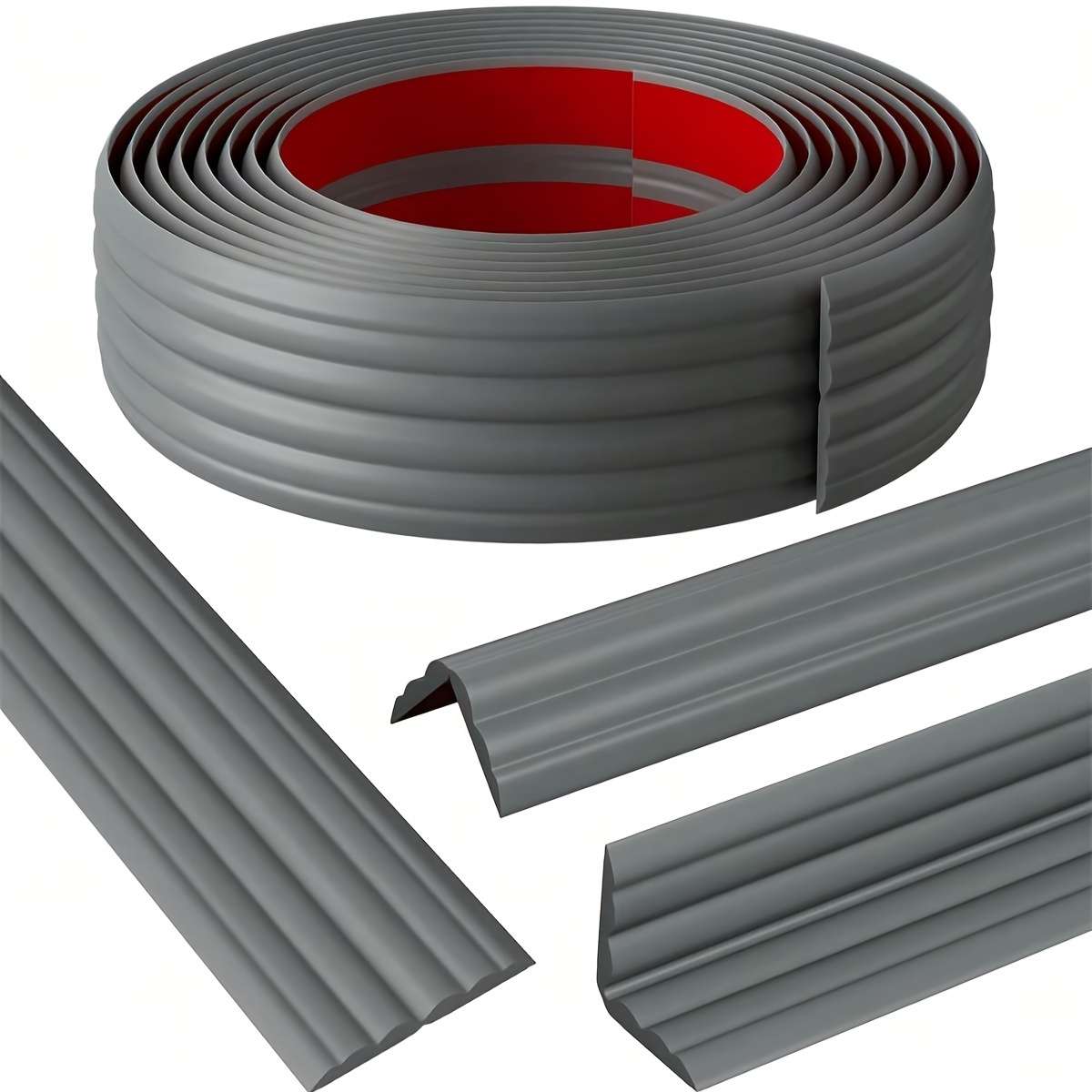 Skirting Board Gray Size 4Cmx2M