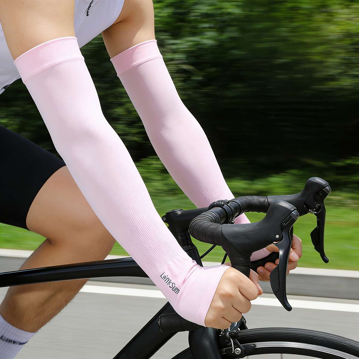 Sunscreen Sleeves Color 2Pcs Random