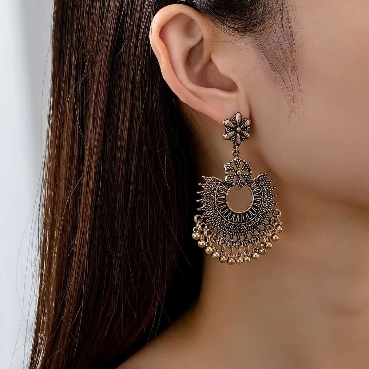 Women S Earrings Color Bronze