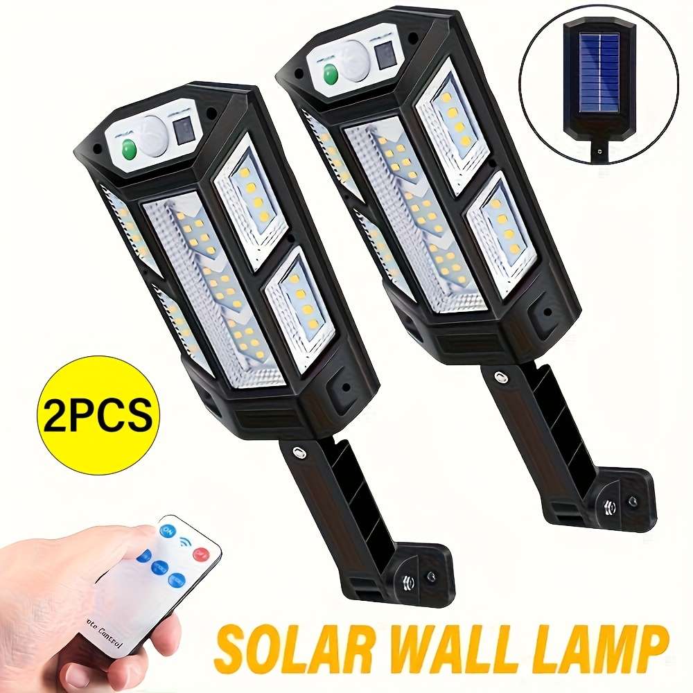 2pcs Outdoor Solar Light