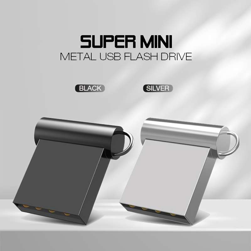 Usb Flash Drive Color Silvery Capacity 2Gb 3Pcs