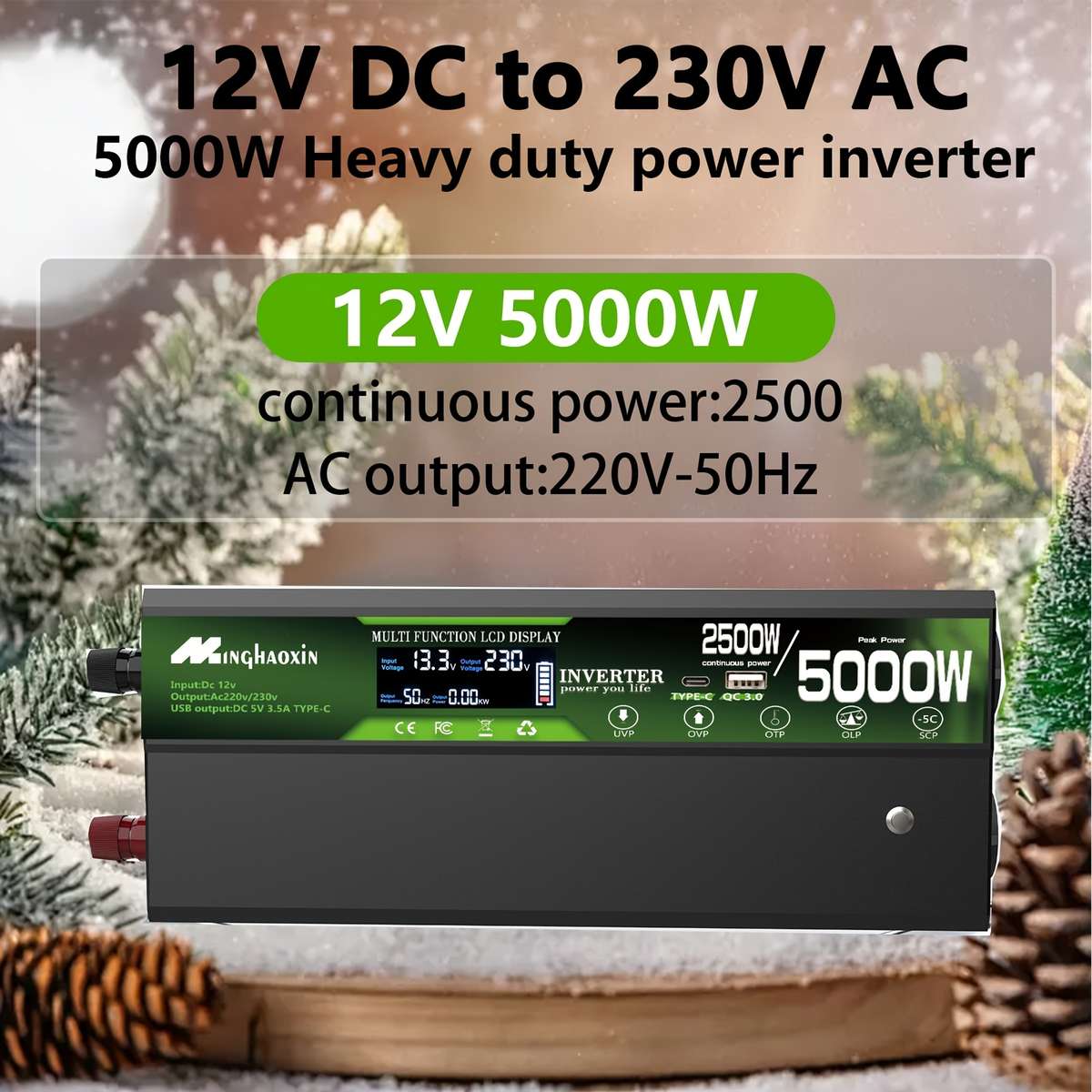 Inverter Model Eu 5000W