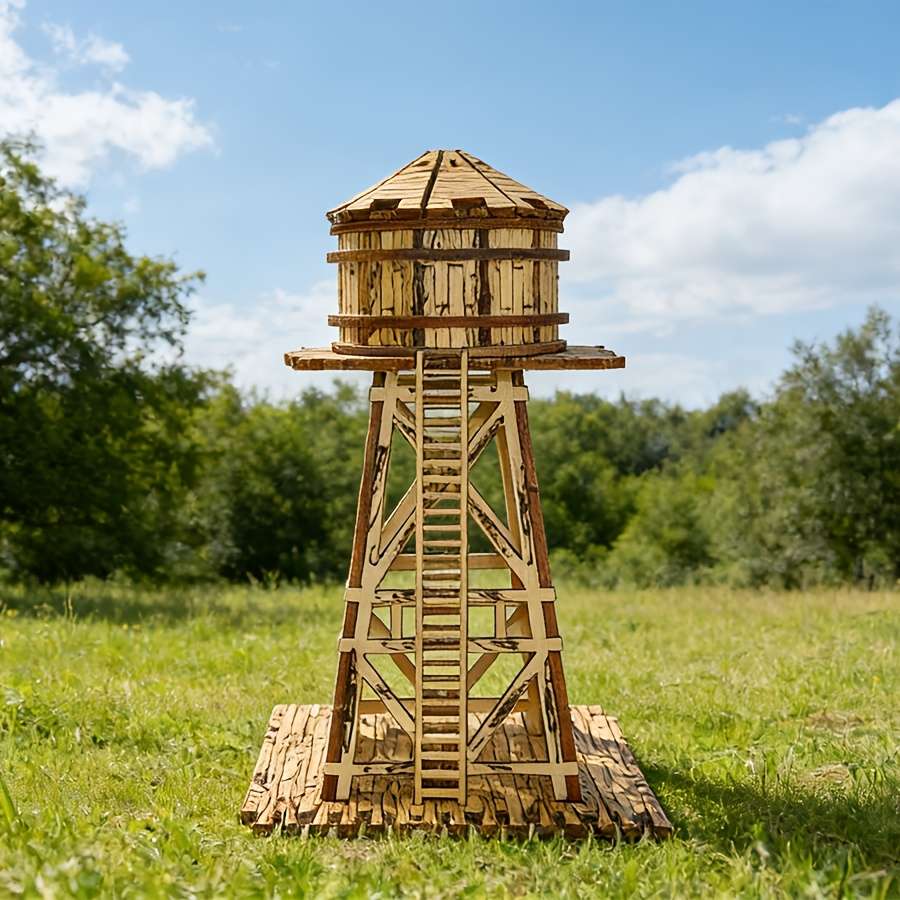 House Model Material Wooden