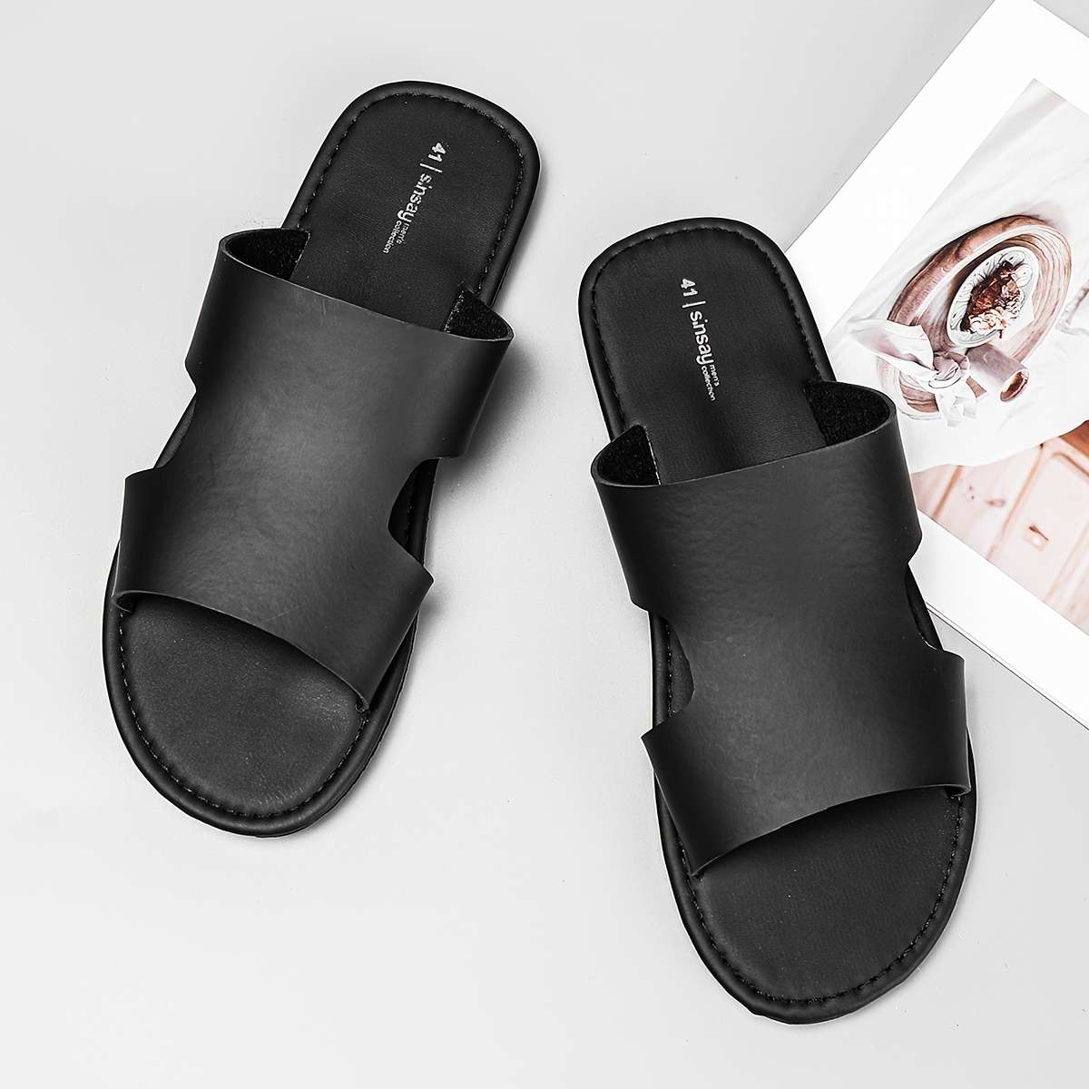 Sandals Color Black Size Uk 8