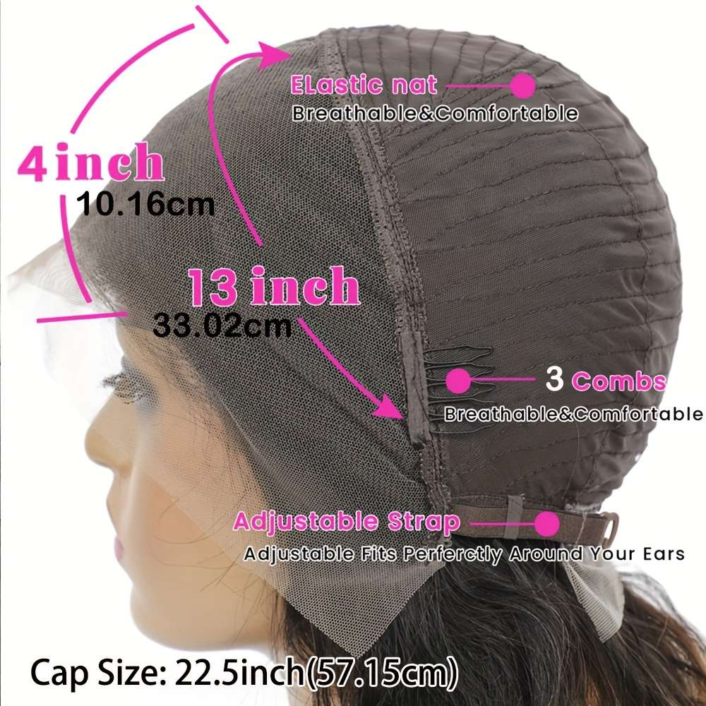 Black Womens Wigs Hair Length 20.32Cm