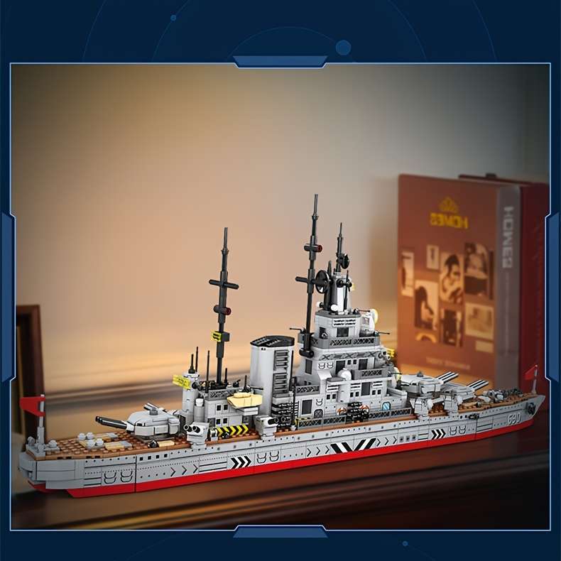 3D Jigsaw Puzzle Model Ship Style 1420Pcs Warship Model