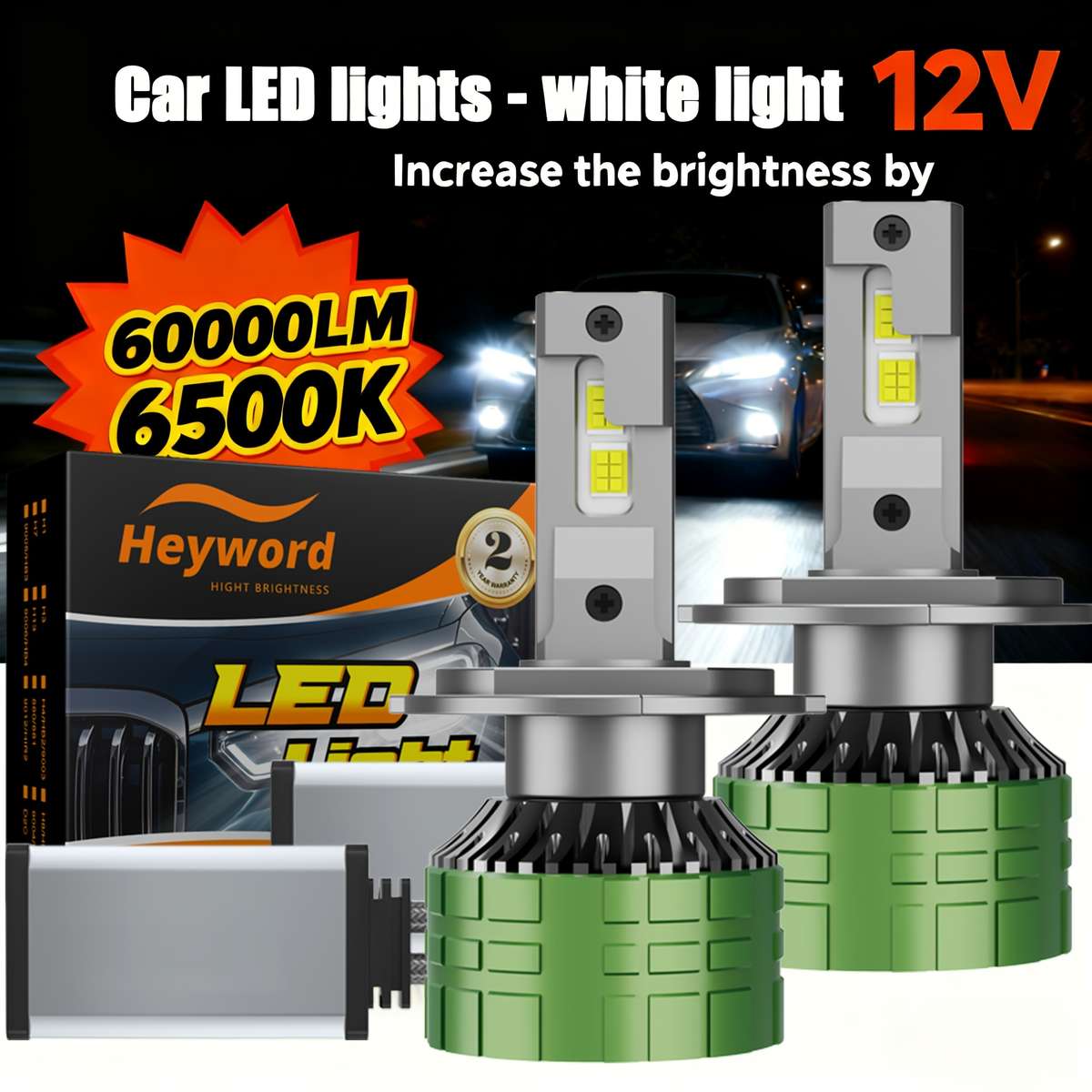 Car Lights Model 9012Hir2