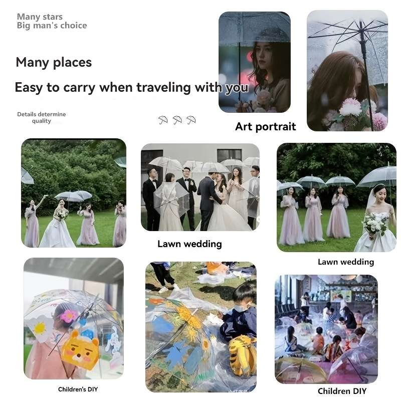 Umbrella Items 24Rib Pvc Umbrella