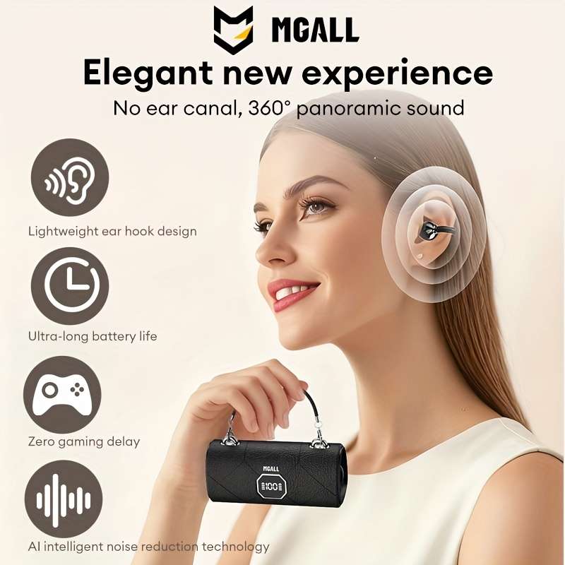 Rechargeable Wireless Earbuds Headphones Headset