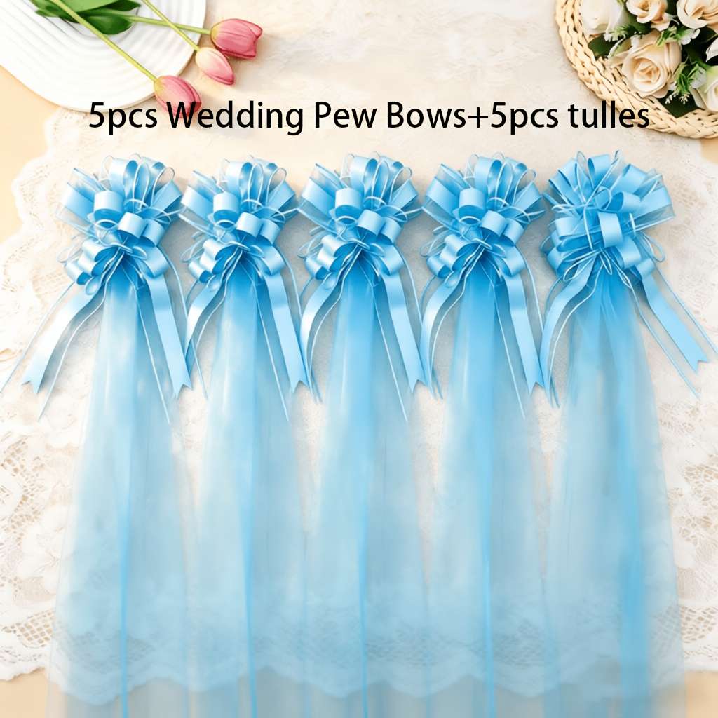 Wedding Supplies Color White Quantity 5 Set