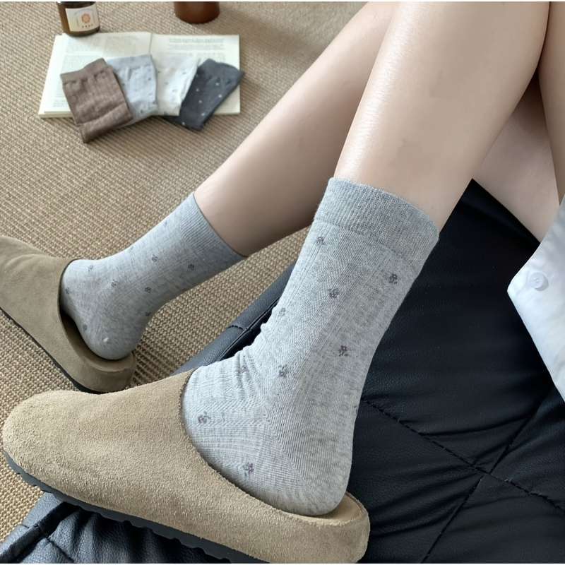 Women S Socks Color 4Pairs Mixandmatch Size Asian Onesize