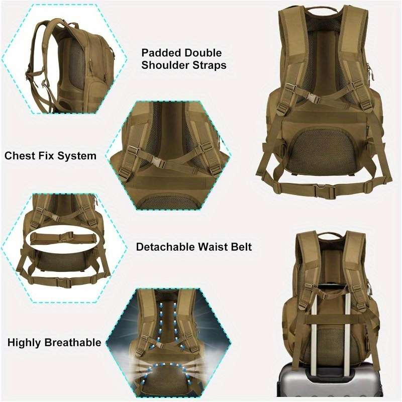Men S Backpack Khaki