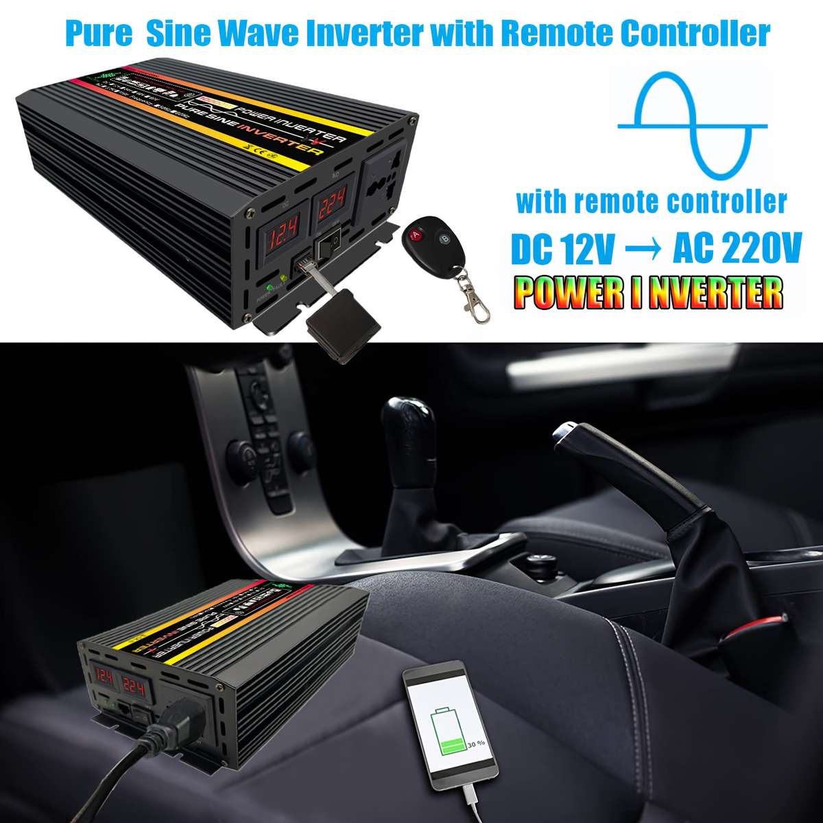 Inverter Model 10000Wremote Control