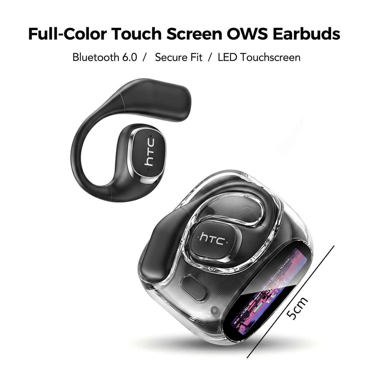 Headset 2 Beige Earphones  Earphone Case  Global Real Time Translation
