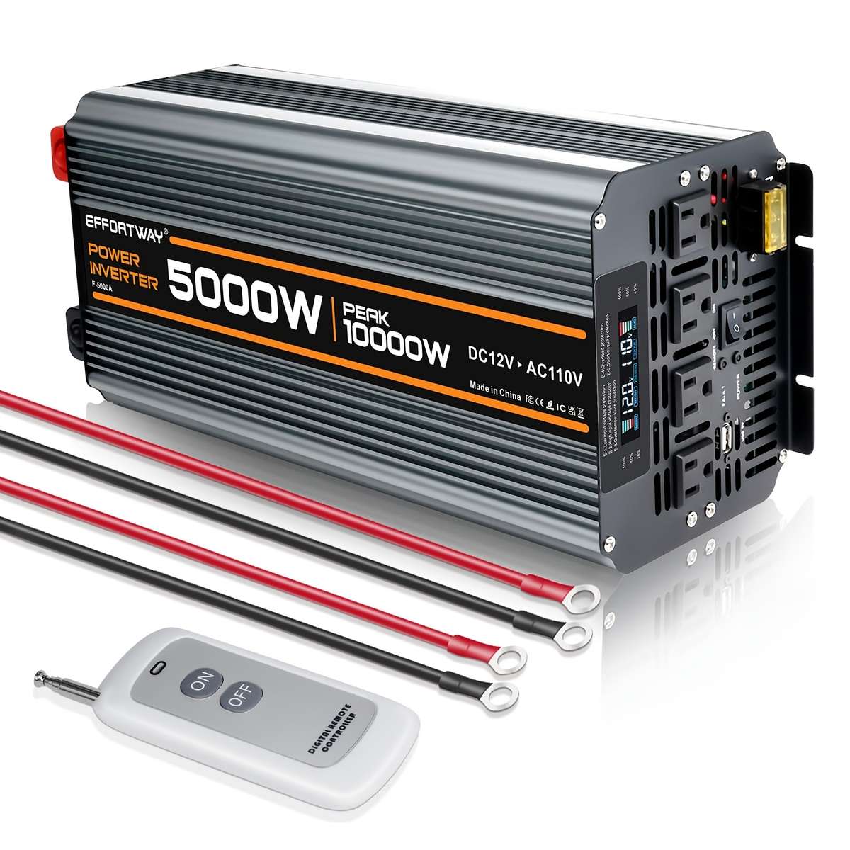 Versatile 4000W Power Inverter 12V 220V 230V Suitable For For Road Trip 4000W
