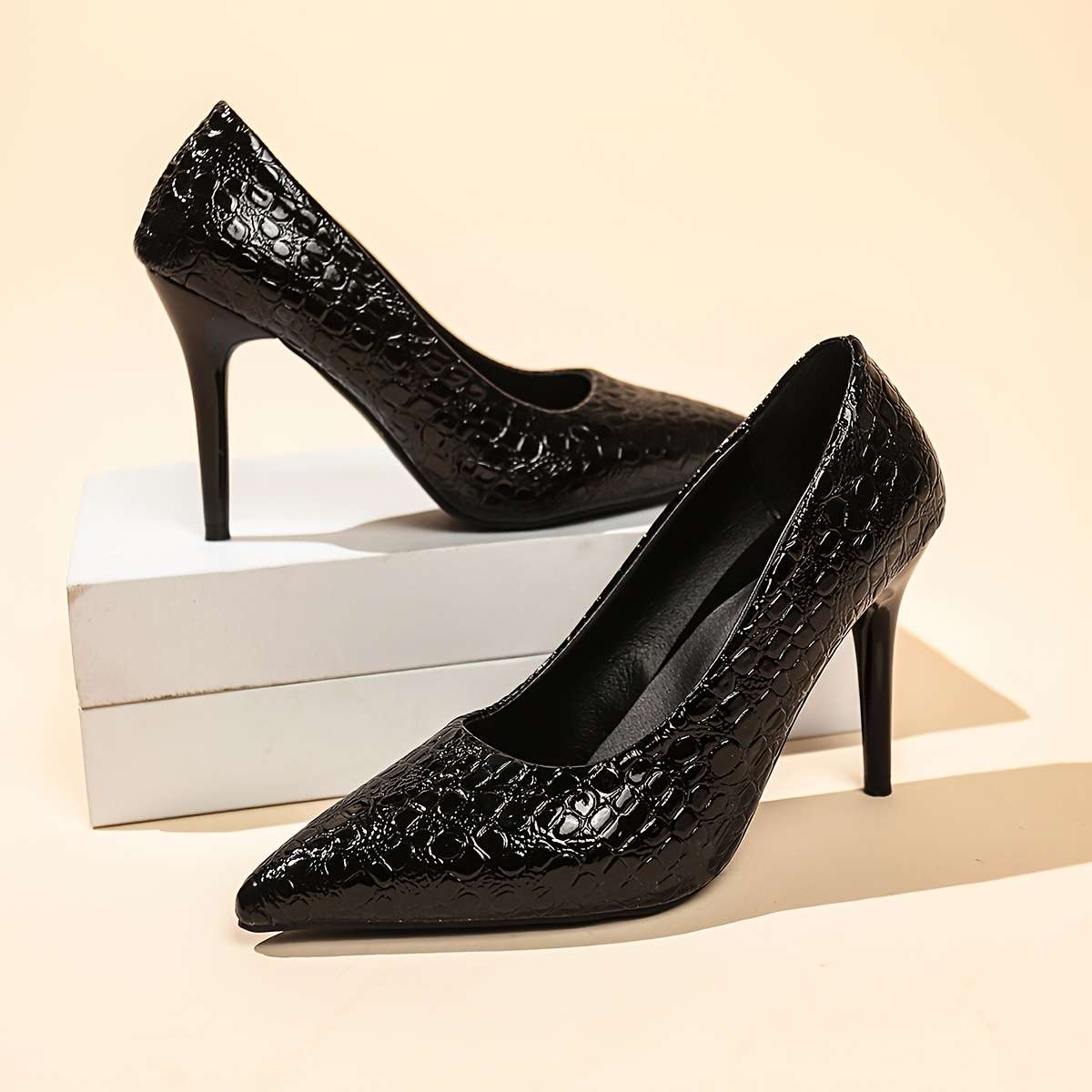 Women S High Heels Color Black Sizeuk 2.5